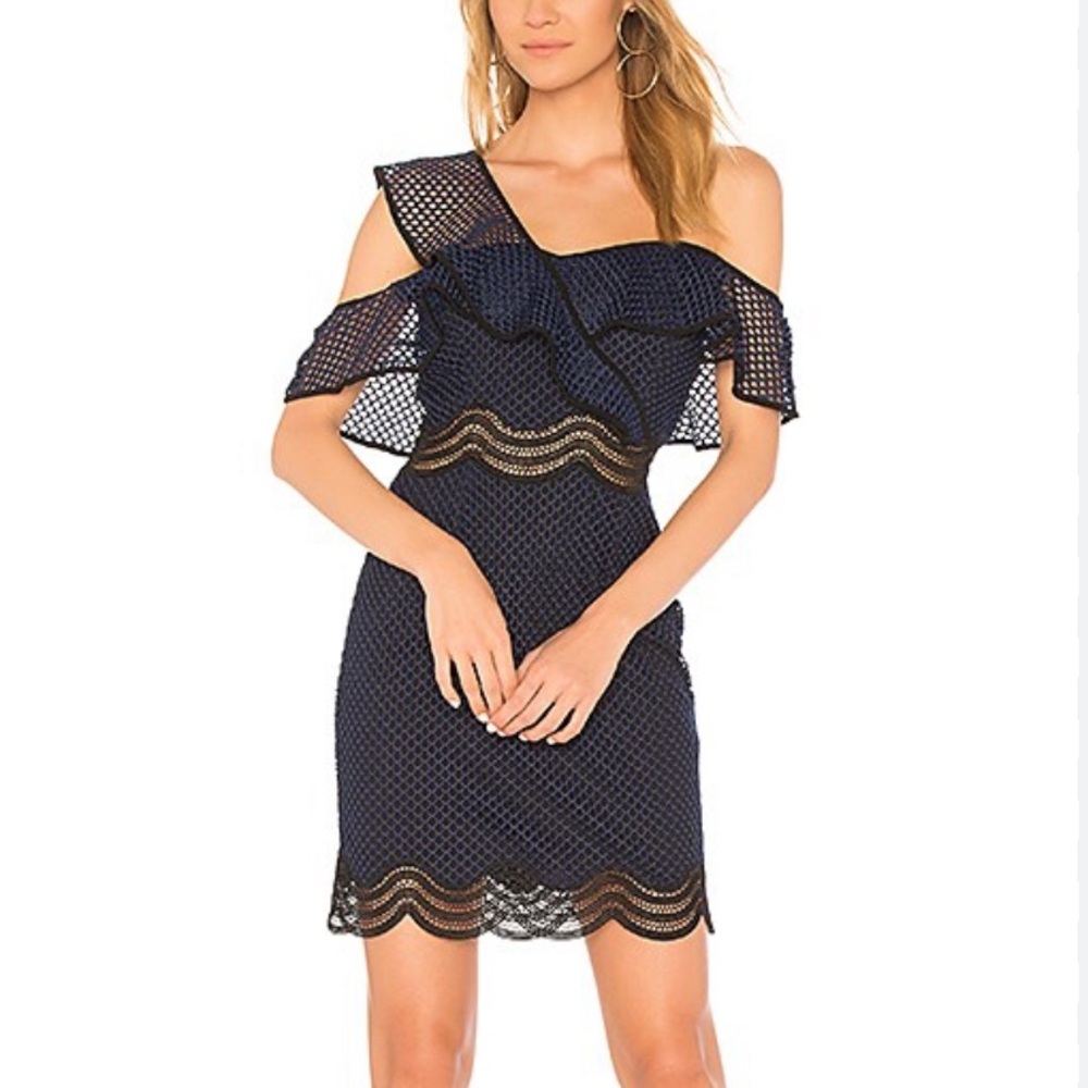 Saylor Luca Dress in‎ Navy Size S